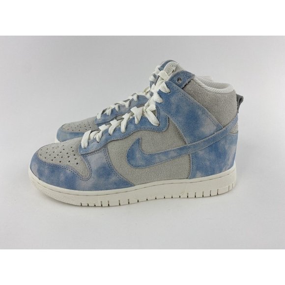 Nike Dunk High SE Clouds Women's Sneakers Shoes Blue White FD0882-400 - Picture 10 of 12